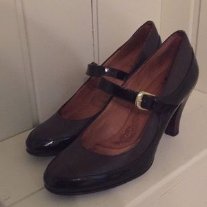 Black Heels With Strap